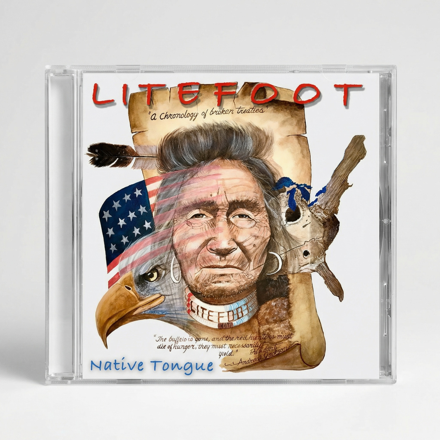 Litefoot Indigenous Creative Artist and Speaker Native Tongue - Single (Digital Version)
